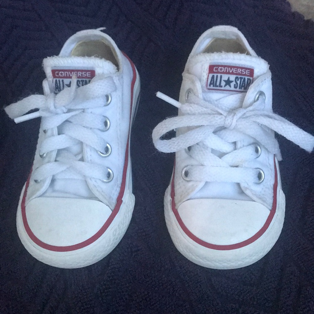 Size 5 Infant White Oxford Converse